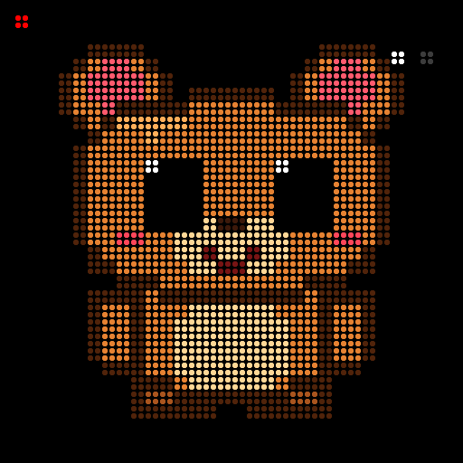 ECHO's teddy bear animating on the panel